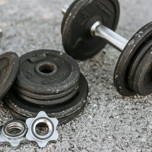 Detailed view of physical equipment for the practice